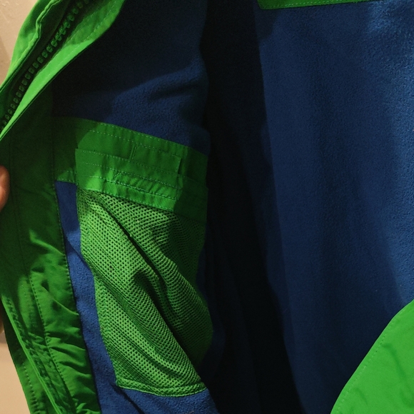 Abercrombie & Fitch Vibrant Green Jacket - Picture 6 of 8